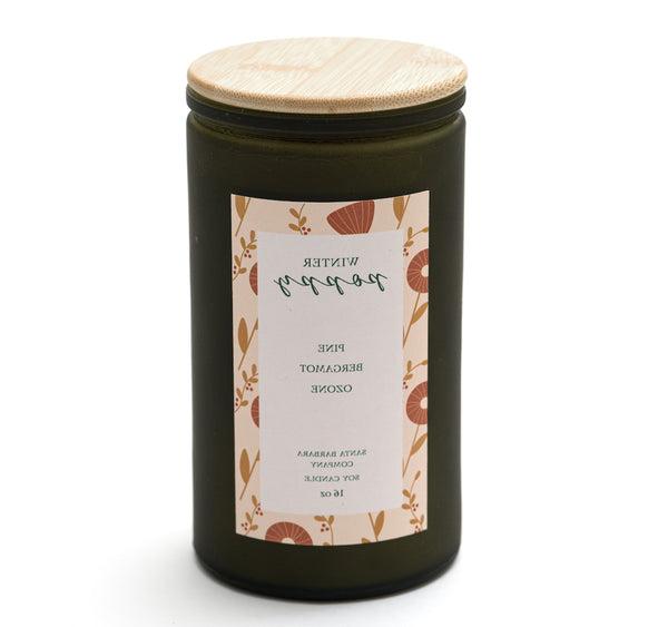 Winter Poppy Candle